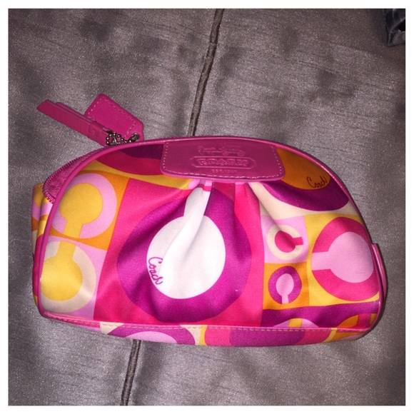 Coach Handbags - 💫Coach kaleidoscope pouch
