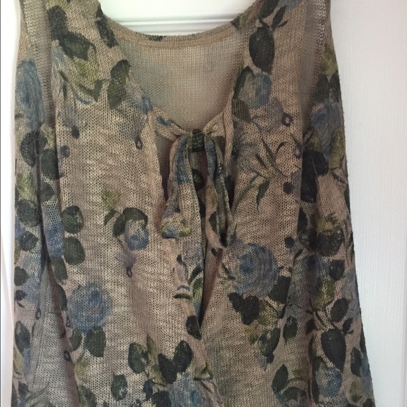 Flower print tank - Picture 3 of 4