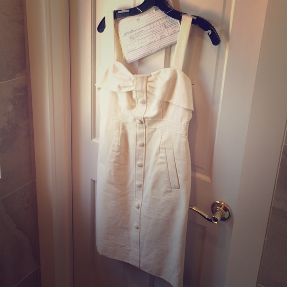 Kate spade ivory dress