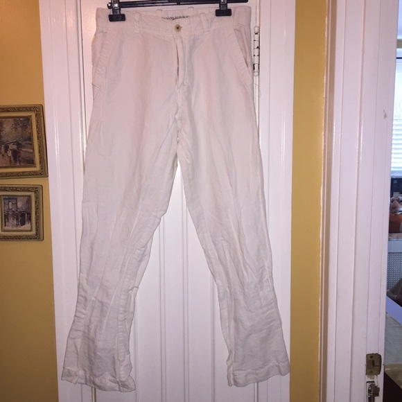 Linen/cotton pants