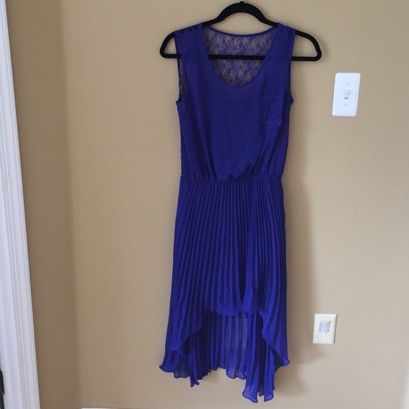 Indigo hi lo dress