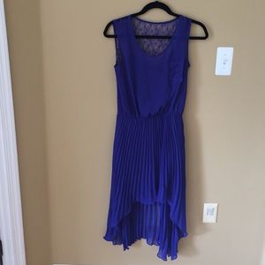 Indigo hi lo dress