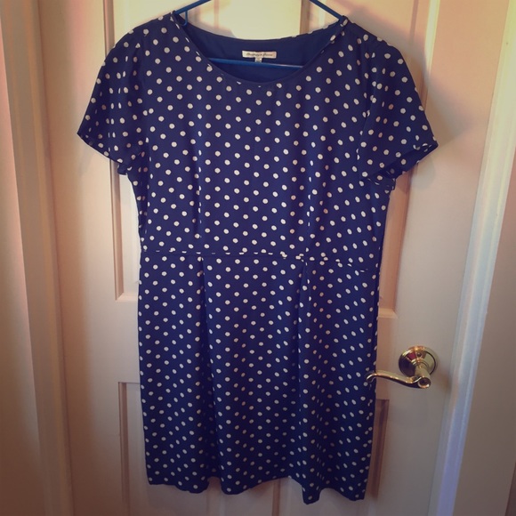 Preppy tailored mini dress. Flattering on anyone