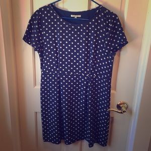 Preppy tailored mini dress. Flattering on anyone