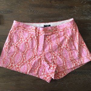 Colorful J Crew Shorts