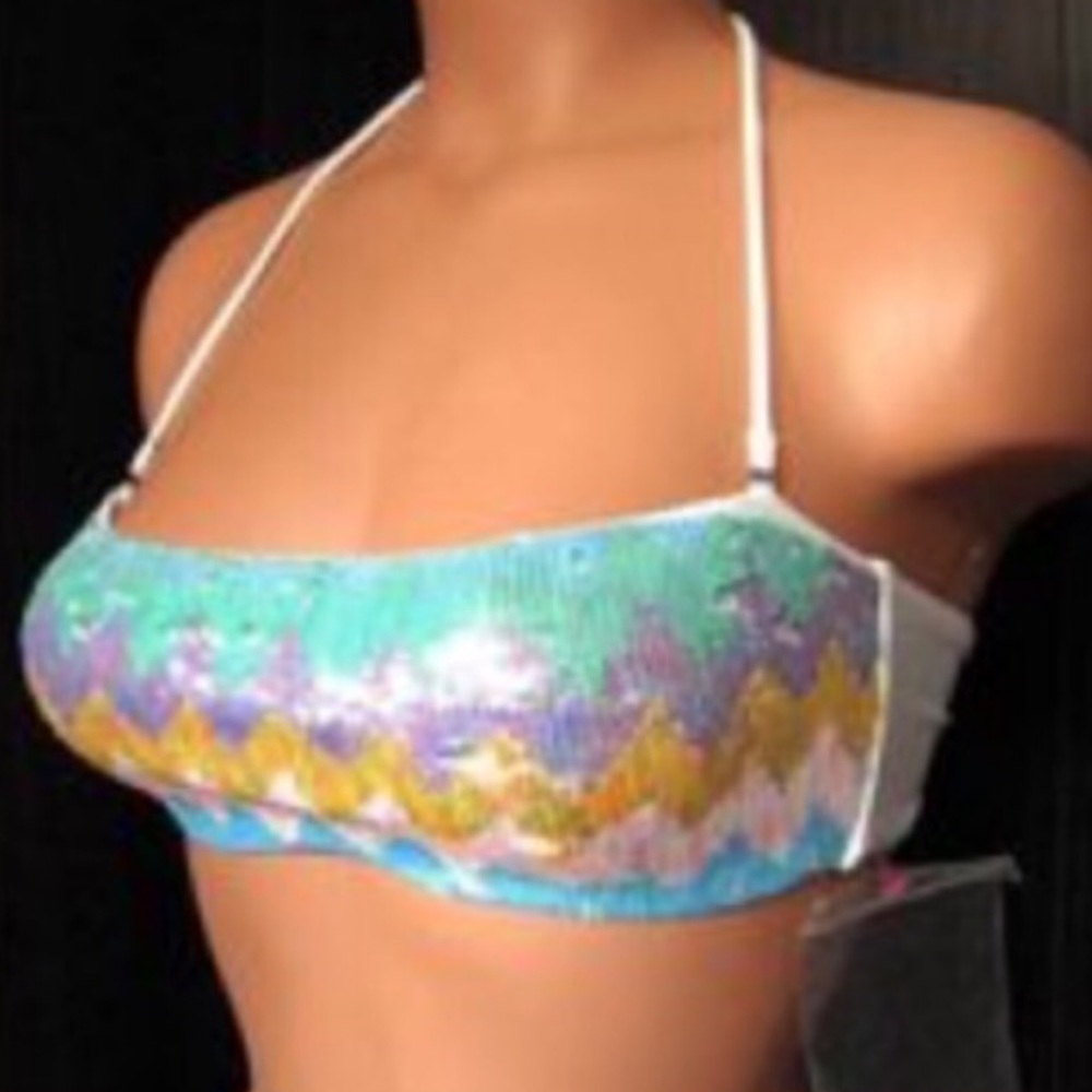 Victoria's Secret rainbow bikini top!