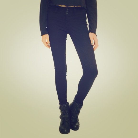 LOVEsick Black Skinny Jeans