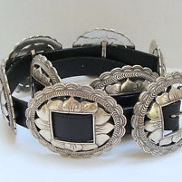 black concho belt