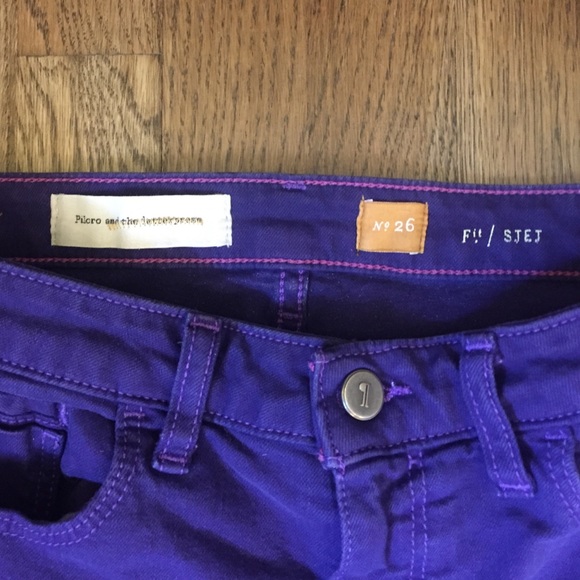 Purple anthropologie shorts - Picture 2 of 3
