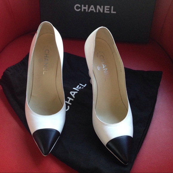 Gorgeous, Authentic Chanel pumps, SZ 39, SOLD - Picture 4 of 4