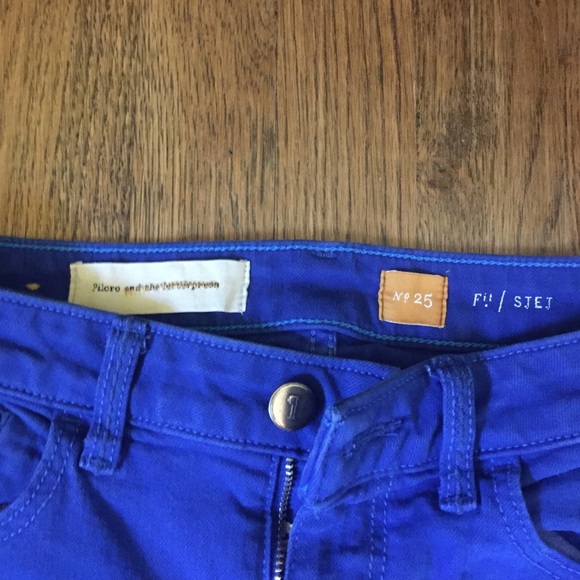 Blue anthropologie shorts - Picture 2 of 3