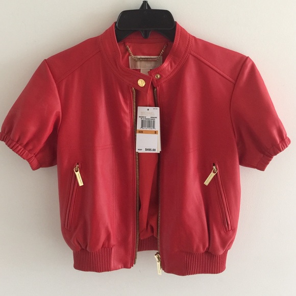 πHPπ Michael Kors leather jacket - Picture 2 of 4