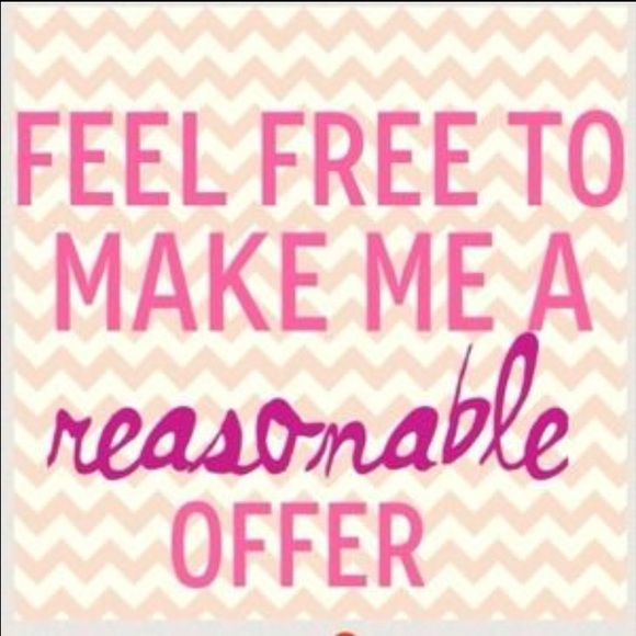 Accepting reasonable offers!