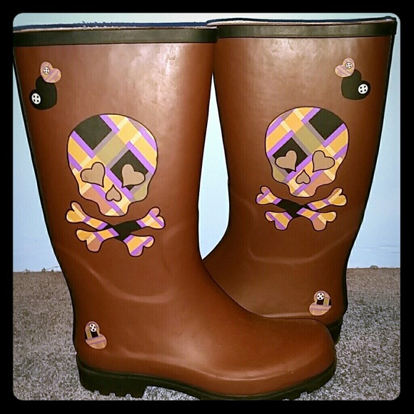 Nomad Shoes - Nomad Skull Rainboots