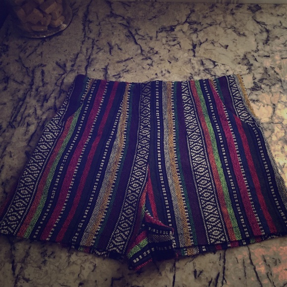 Shrinking Violet multicolored shorts