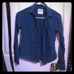 Abercrombie kids flannel