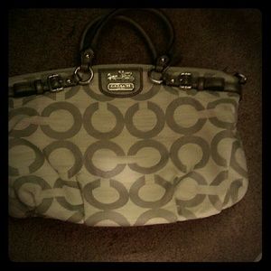 Flash Sale-Coach Madison Op Art Sophia satchel