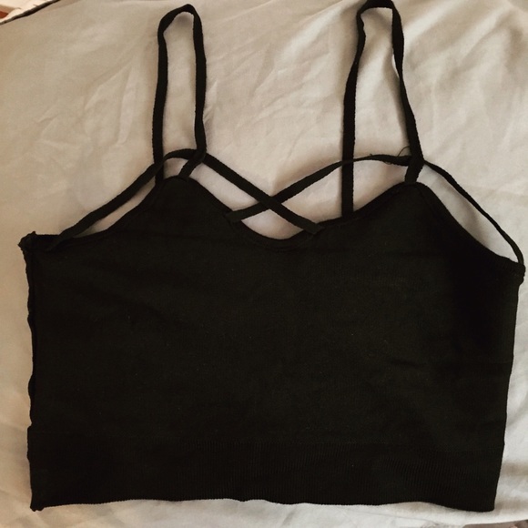 Criss cross bralette