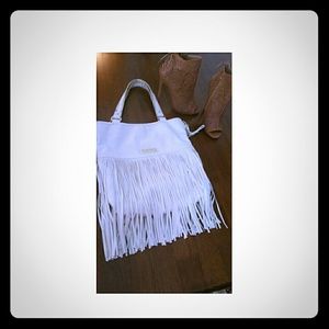 Steve Madden fringe purse.
