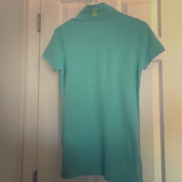 J. Crew pineapple collar polo