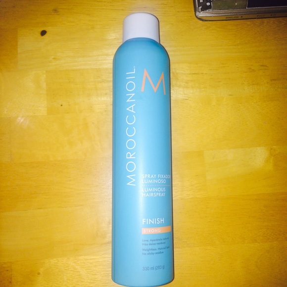 New mroccanoil hair spray