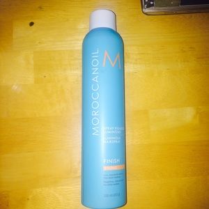 New mroccanoil hair spray