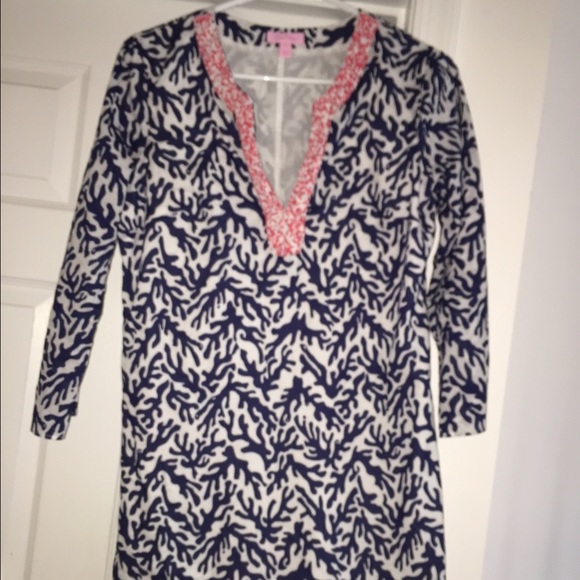 lilly Pulitzer tunic coral