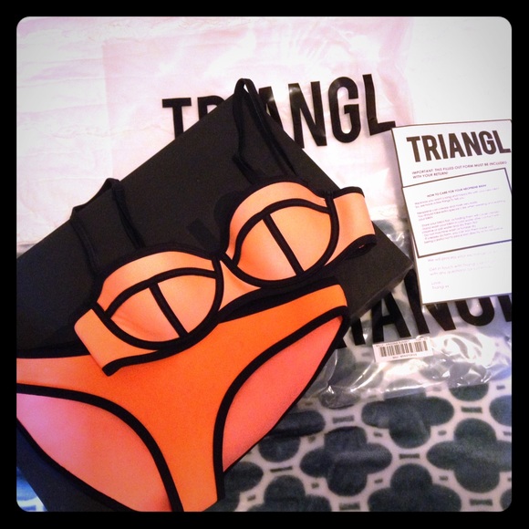 triangl swimwear Tops - TRIANGL NEOPRENE bikini milly- Arizona sunset