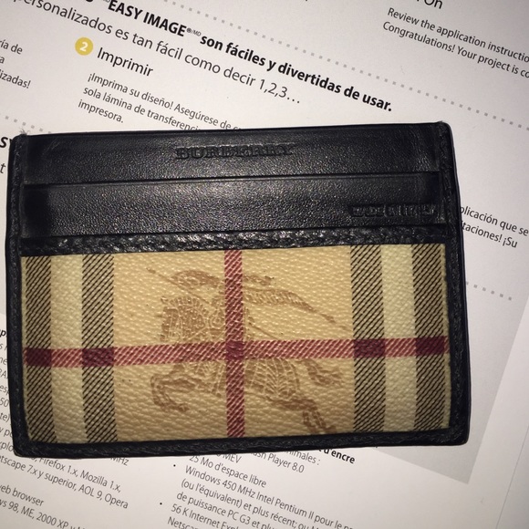 Burberry wallet