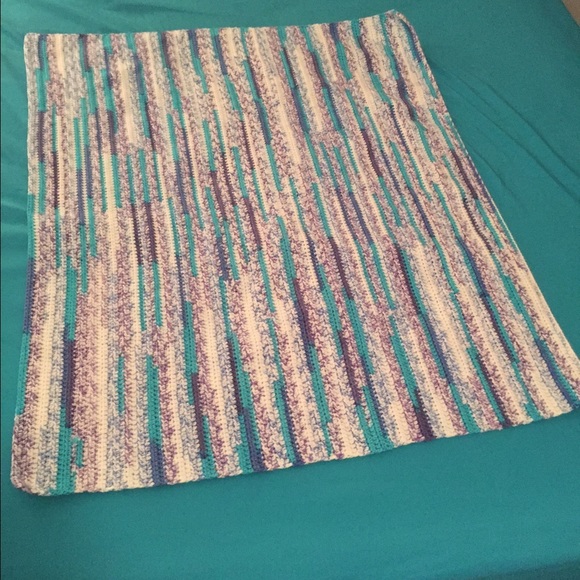Home made crochet blanket