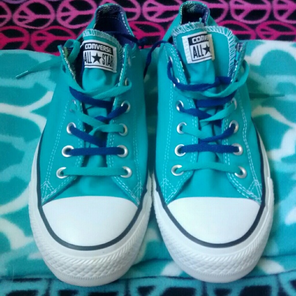 Teal Womens Converse