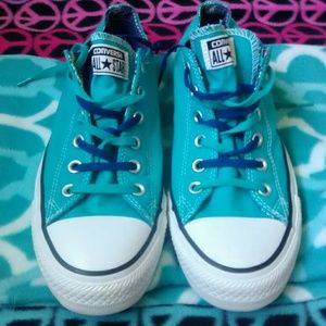 Teal Womens Converse