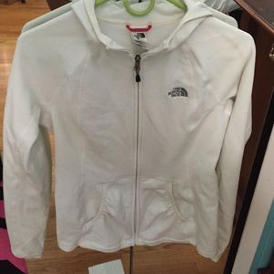 North face zip up hoodie