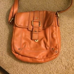 Orange ninewest cross body bag