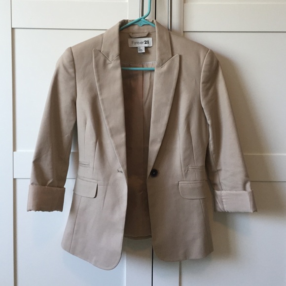 Tan/beige blazer