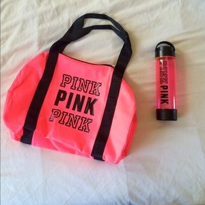 BRAND NEW PINK Duffle bag