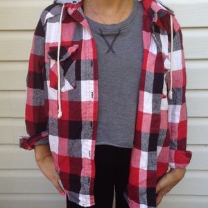 Flannel/sweater bundle