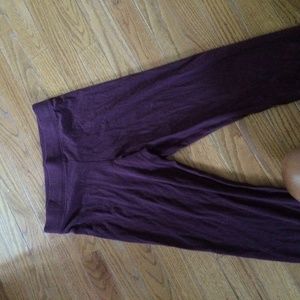Burgundy Leggings