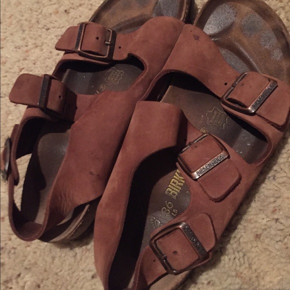Birkenstock with strap on back