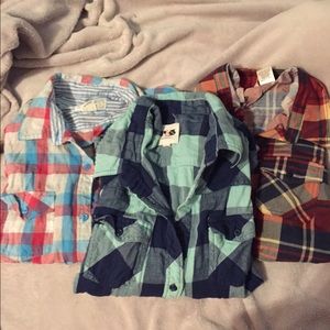 Bundle of Flannel shirts