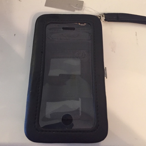 Black Wristlet, Holds an iPhone 5/5s