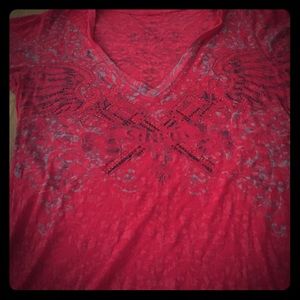 Red Sinful tee