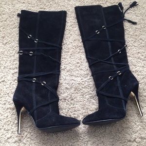 Colin Stewart knee high leather boots