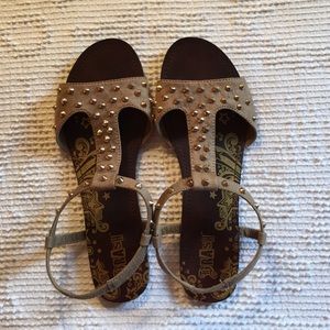 Studded Sandals