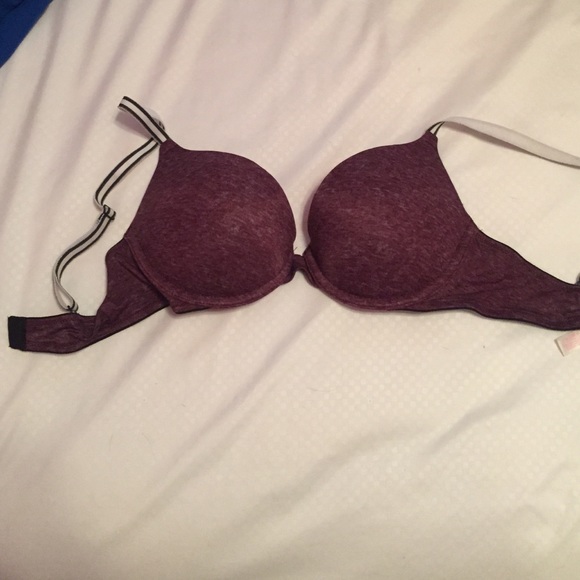 Pink bra