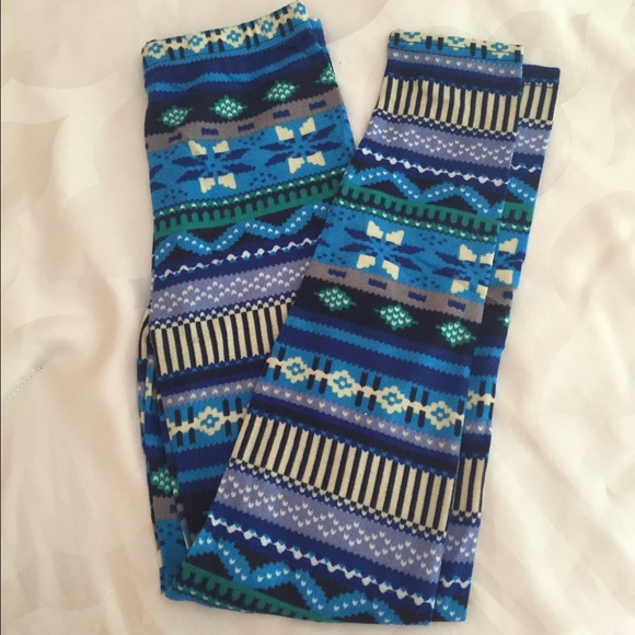Holiday Print Leggings