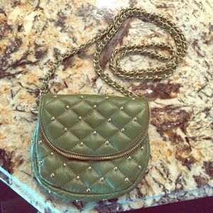 Olive green cross body