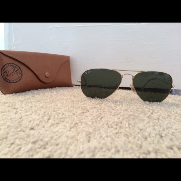 100% authentic Ray-Ban aviators