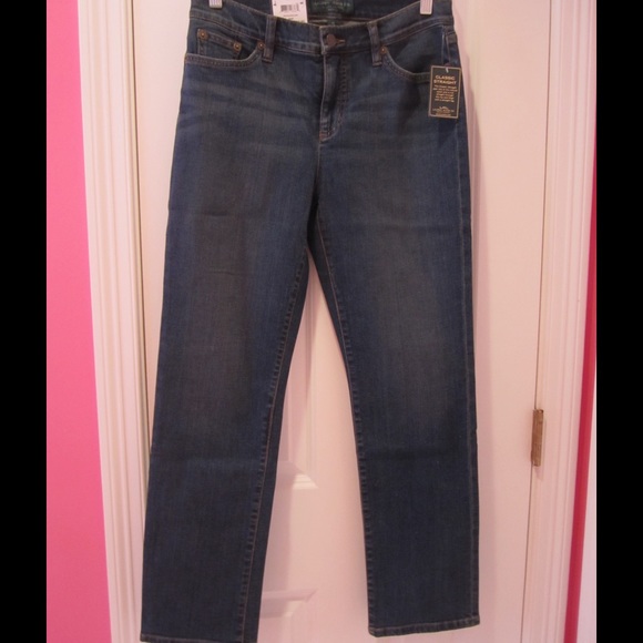 Ralph Lauren 4P x 27L Denim Jeans Straight Leg
