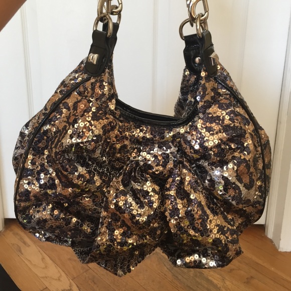 Betsey Johnson leopard bag